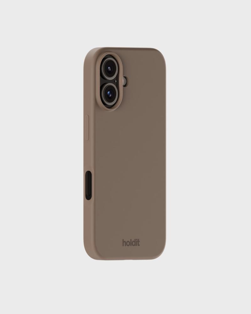 holdit holdit iPhone 16 Plus Mobilskal Silikon Mocha Brown
