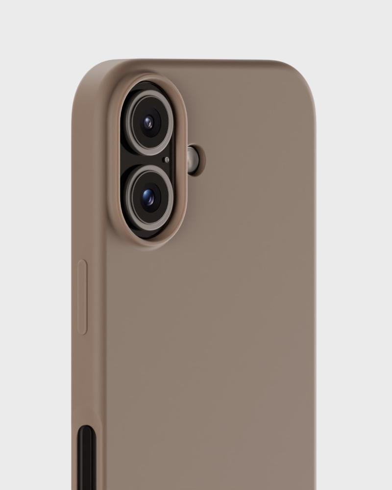 holdit holdit iPhone 16 Plus Mobilskal Silikon Mocha Brown