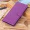  Motorola Moto G200 Fodral Litchi Läder Lila