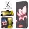  iPhone 16 Fodral Med Tryck Rosa Blomma