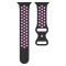 ColorPop Sportarmband Dual-Color Apple Watch 42/41/40/38 mm (S/M) Svart/Lila