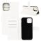  iPhone 12 Pro Max - Litchi Fodral - Vit