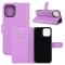 iPhone 12 Pro Max - Litchi Fodral - Lila