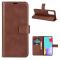 Samsung Galaxy A52 / A52s - Solid Läder Fodral - Brun