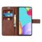  Samsung Galaxy A52 / A52s - Solid Läder Fodral - Brun