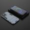  iPhone 13 Pro Max - Hybrid Armor Skal Kickstand - Navy Blue