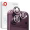 NORTHJO NORTHJO iPhone 18 Pro/18 Pro Max Linsskydd Strass Lila