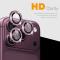 NORTHJO NORTHJO iPhone 18 Pro/18 Pro Max Linsskydd Strass Lila