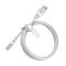 OtterBox OtterBox Premium 2m MFi Lightning - USB-A Kabel Nylonflätad Vit