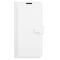  iPhone 13 Pro Fodral Litchi Läder Vit