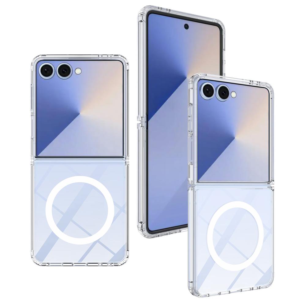  Samsung Galaxy Z Flip 8 Skal MagSafe TPU Transparent