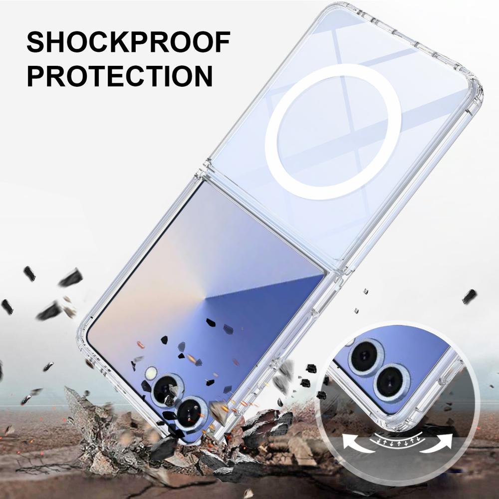  Samsung Galaxy Z Flip 8 Skal MagSafe TPU Transparent