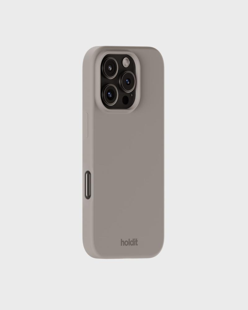 holdit holdit iPhone 16 Pro Mobilskal Silikon Taupe