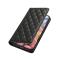  Samsung Galaxy A57 5G Fodral RFID Rhombus Läder Svart