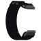  Klockarmband 26 mm Nylon Justerbart Svart