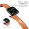 DUX DUCIS DUX DUCIS Apple Watch 38/40/41/42 mm Klockarmband Äkta Läder Brun