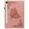  Samsung Galaxy Tab S11 Fodral Butterfly Flower Rosa