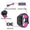 ColorPop Sportarmband Dual-Color Apple Watch 42/41/40/38 mm (S/M) Svart/Lila