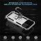  iPhone 17 Pro Max Skal Shockproof Hybrid Ring Silver