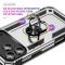  iPhone 17 Pro Max Skal Shockproof Hybrid Ring Silver