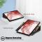  Galaxy Tab S9 Fodral Läder 360° Rotation Grafitti