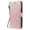  iPhone 13 Pro Max - Klassiskt Solid Läder Fodral - Roséguld