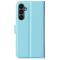  Samsung Galaxy A15 5G Fodral Litchi Läder Ljus Blå
