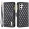BINFEN BINFEN Galaxy S23 FE Fodral Diamond Multifunktionell Svart