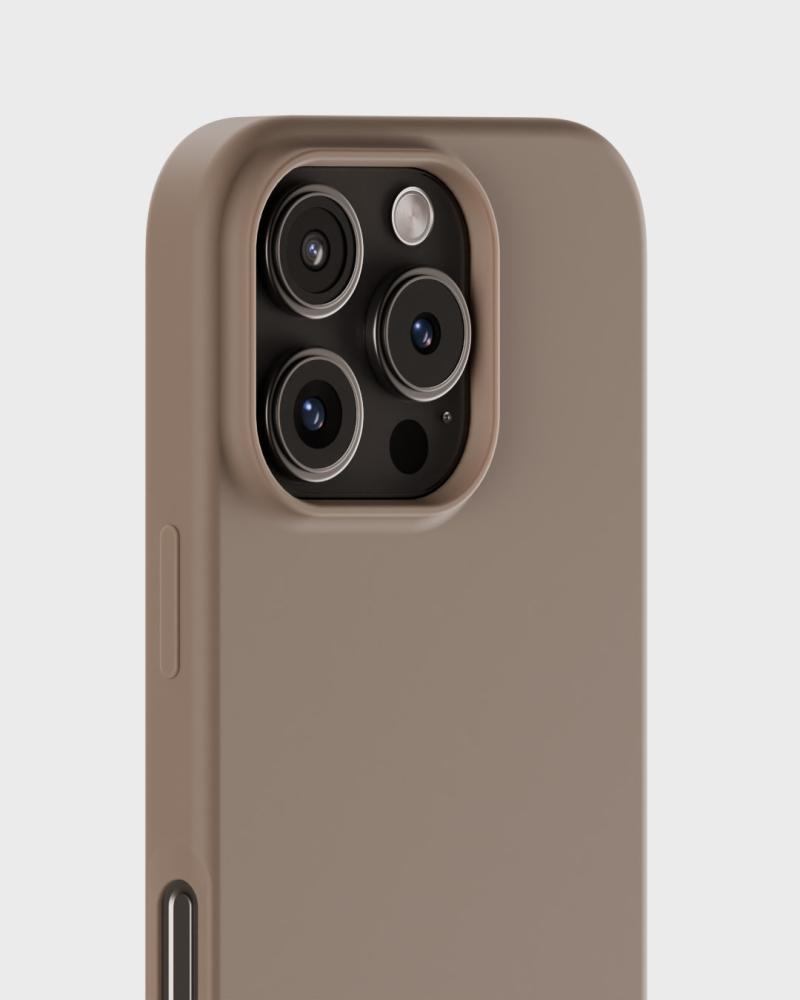 holdit holdit iPhone 16 Pro Mobilskal Silikon Mocha Brown