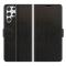  Samsung Galaxy S22 Ultra Fodral Crazy Horse Svart