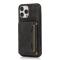  iPhone 15 Plus Skal Kickstand Med Kortfack Svart