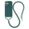  iPhone 17 Skal TPU Med Mobilsnöre Grön