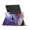  Galaxy Tab S9 Fodral Läder 360° Rotation Cosmic Space