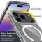  iPhone 18 Pro / 17 Pro Skal MagSafe TPU Transparent