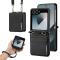 LC.IMEEKE LC.IMEEKE Galaxy Z Flip 8 Skal med Kortfack & Axelrem