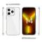  iPhone 14 Pro Skal Shockproof Akryl/TPU Transparent