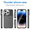  iPhone 15 Pro Max Skal Twill Textur Svart