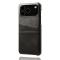  iPhone 17 Pro Max Skal Med Kortfack Läder Svart