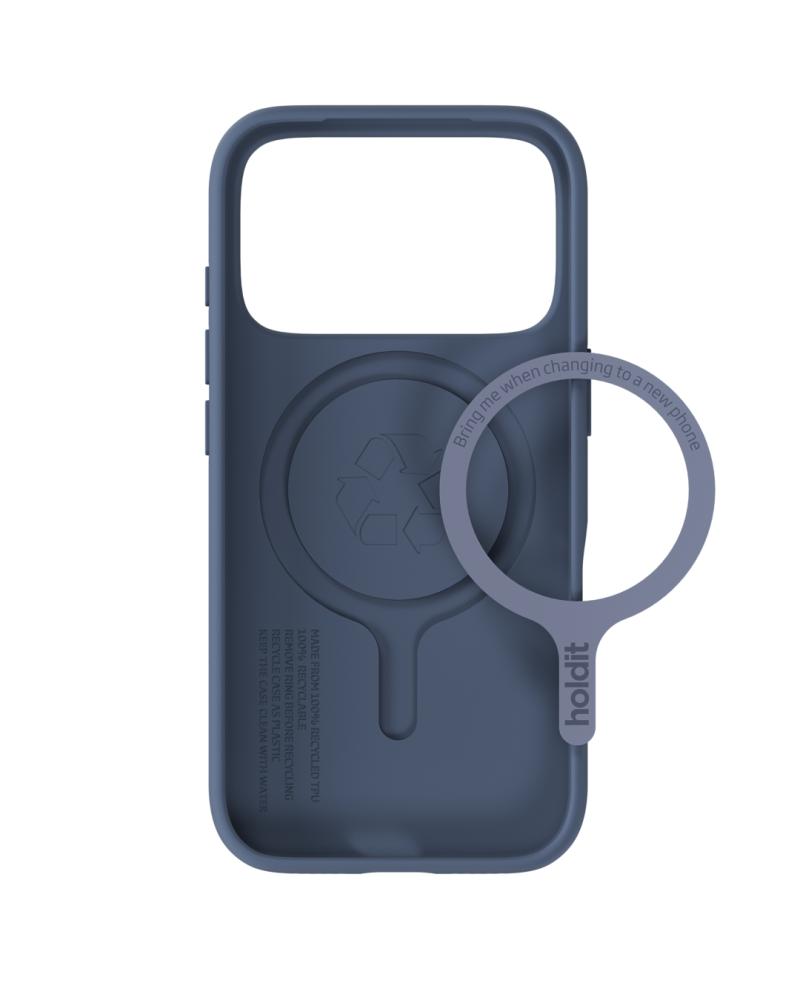 holdit holdit iPhone 17 Pro Mobilskal Soft MagSafe Pacific Blue