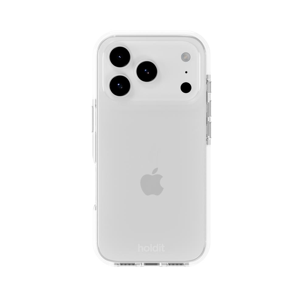 holdit holdit iPhone 17 Pro Mobilskal Seethru White