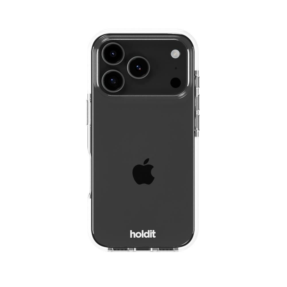 holdit holdit iPhone 17 Pro Mobilskal Seethru White