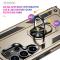  Samsung Galaxy S24 Ultra Skal Ring Hybrid Armor Guld