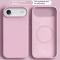  iPhone Air Skal MagSafe Liquid Silikon Rosa
