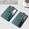  Samsung Galaxy Tab A9 Fodral Hybrid Pennhållare Grön