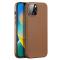DUX DUCIS DUX DUCIS iPhone 14 Plus Skal MagSafe Grit Läder Brun