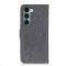 KHAZNEH KHAZNEH Motorola Moto G200 Fodral Vintage Split Läder Svart