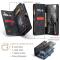 CASEME CASEME Galaxy S25 Plus 2in1 Fodral/Skal Multifunktionell Svart