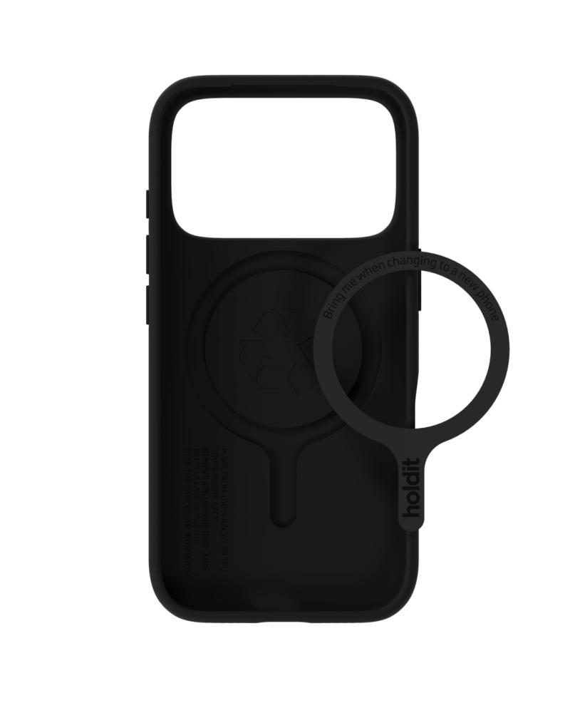 holdit holdit iPhone 17 Pro Max Mobilskal Soft MagSafe Svart
