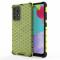  Samsung Galaxy A52 / A52s - Armor Honeycomb Textur Skal - Grön