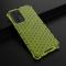  Samsung Galaxy A52 / A52s - Armor Honeycomb Textur Skal - Grön